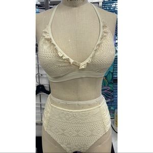 Jessica Simpson Crochet push up bikini